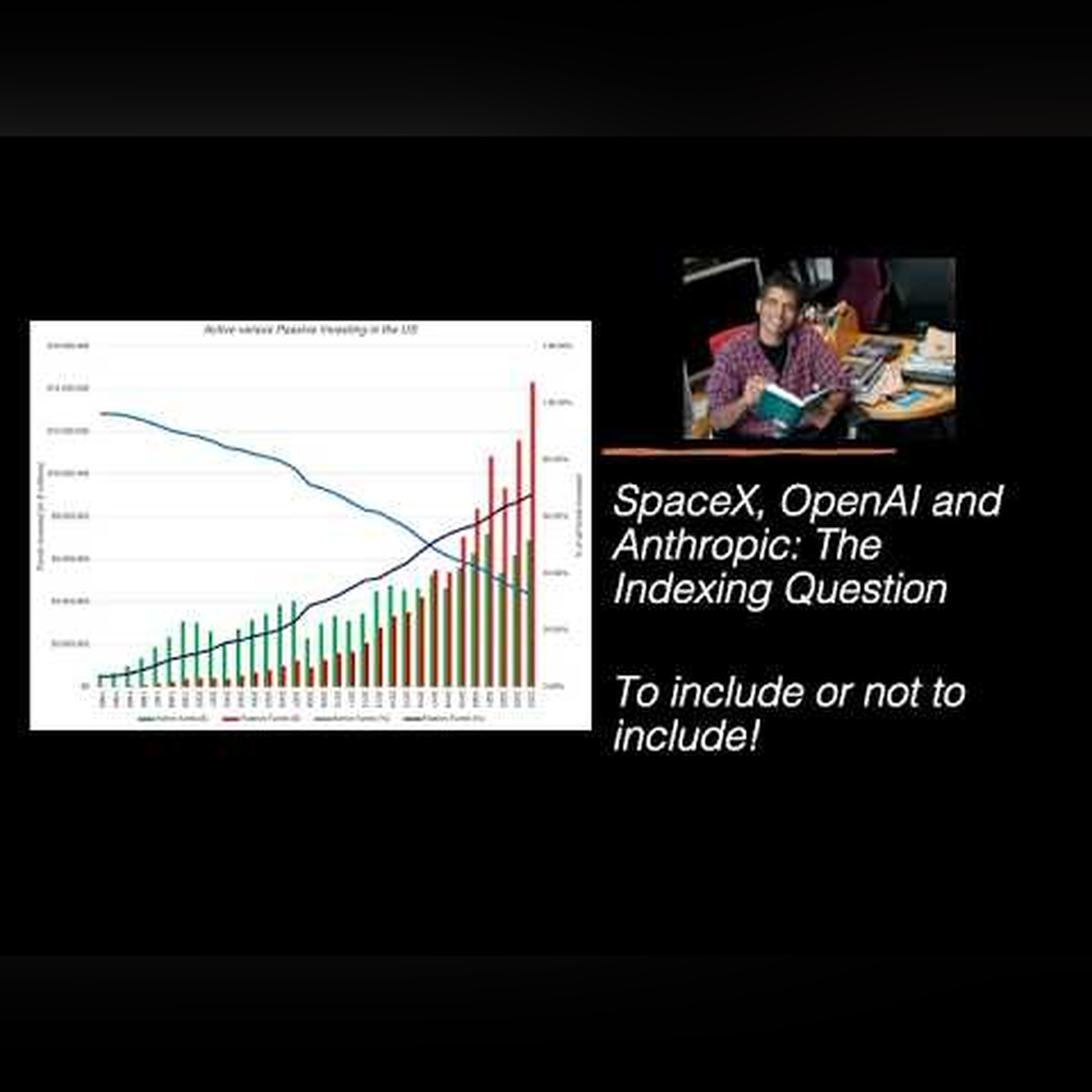 The Indexing Question: Should SpaceX, OpenAI and Anthropic be in the SandP 500?