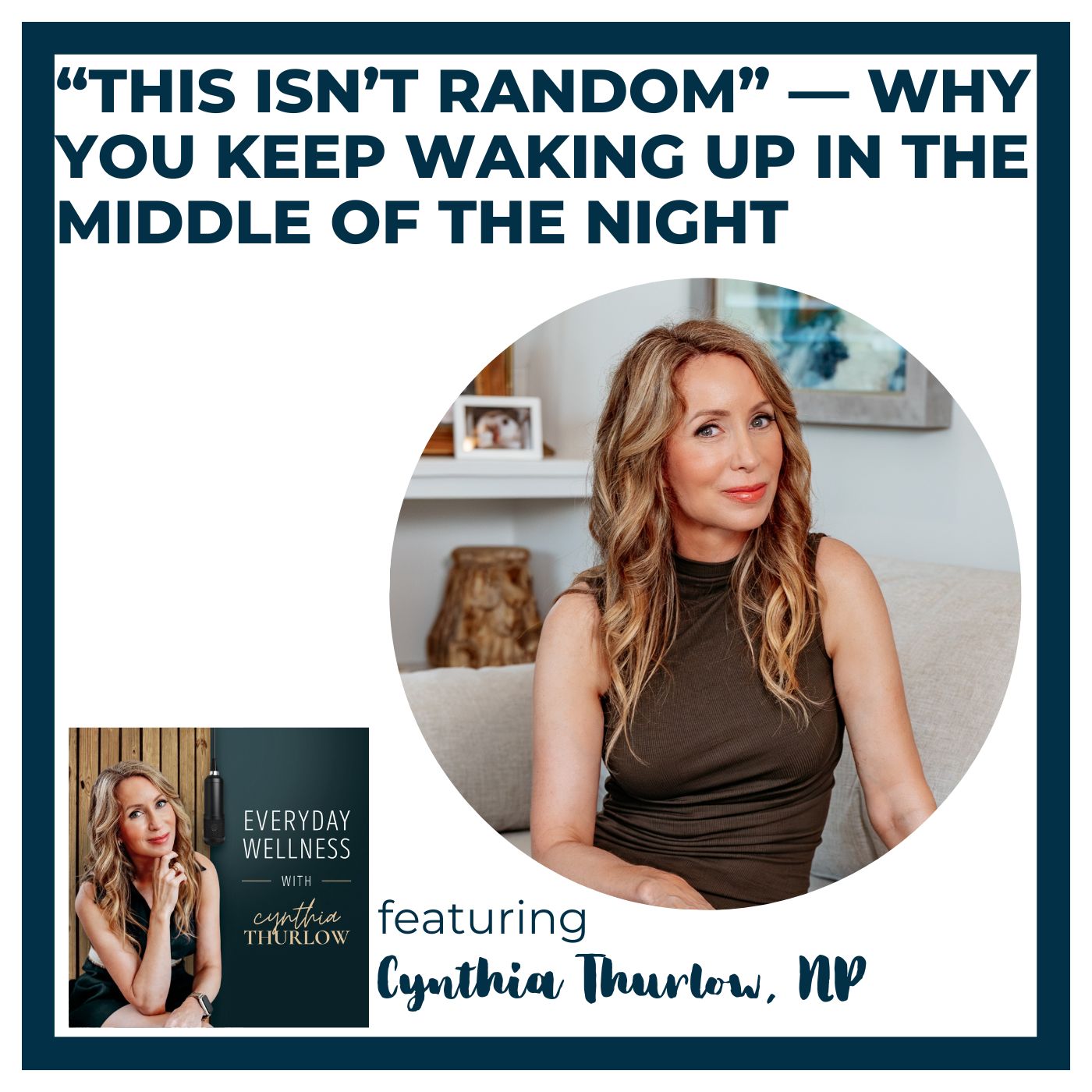 Ep. 566 “This Isn’t Random” — Why You Keep Waking Up in the Middle of the Night | Menopause, Sleep & Insomnia