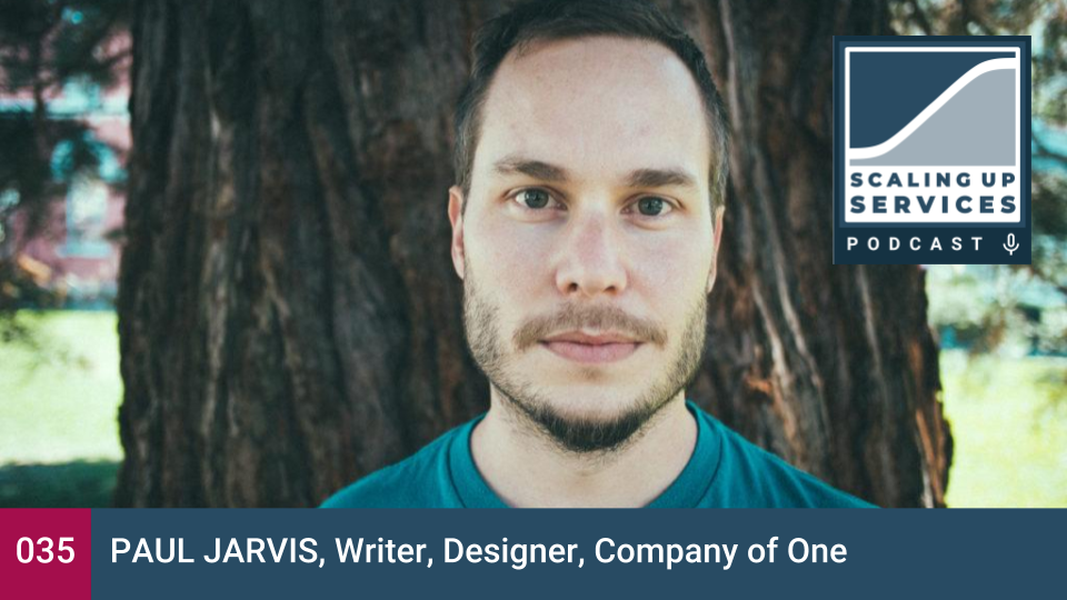 Paul Jarvis, Writer, Designer, Company of One episode artwork