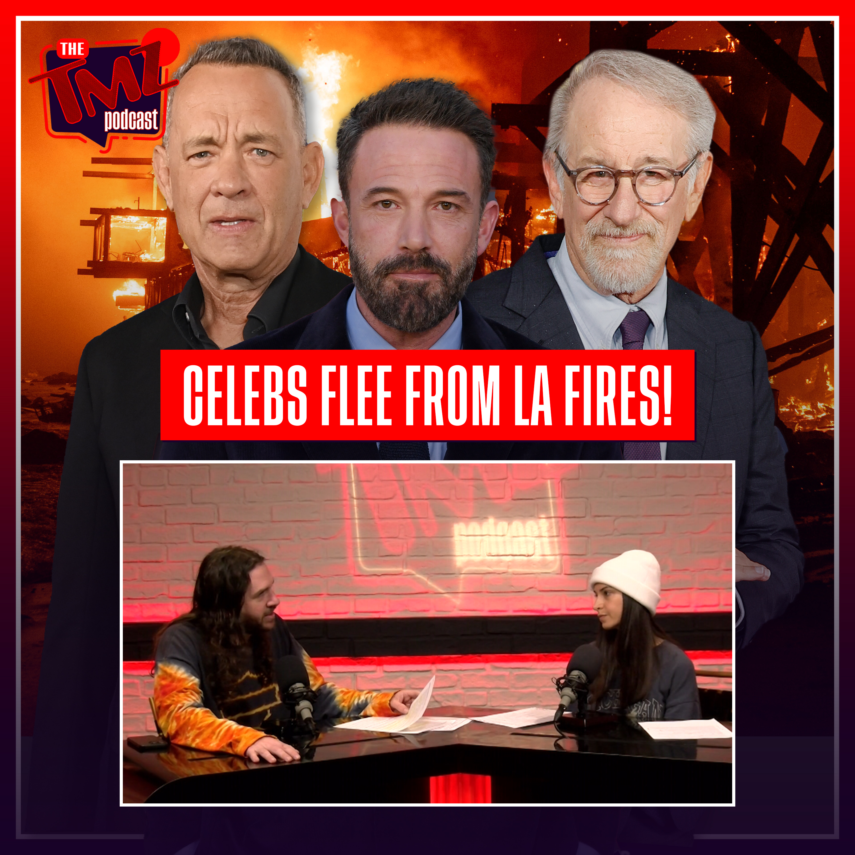 LA Is Burning! Celebs Flee From Their Homes During Wildfire