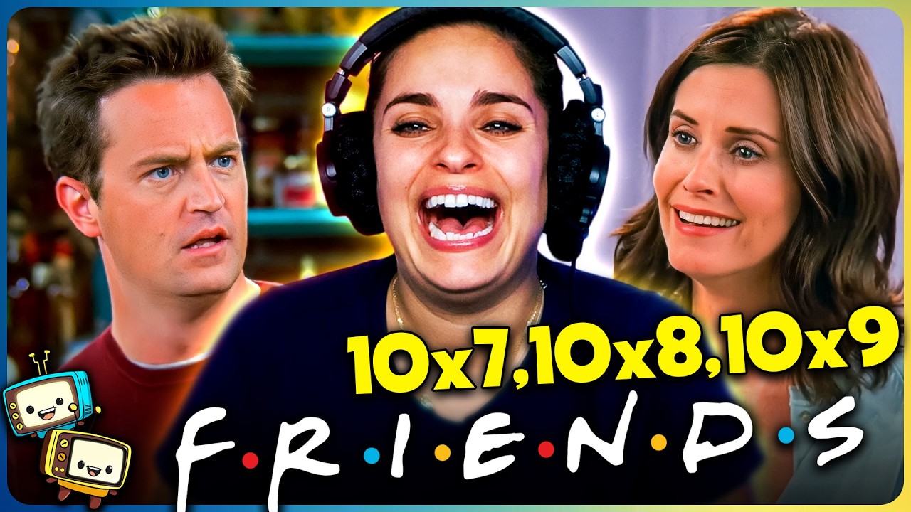 FRIENDS (2003) Season 10 Episodes 10x7, 10x8, & 10x9 Reaction! | First Time Watch! episode artwork