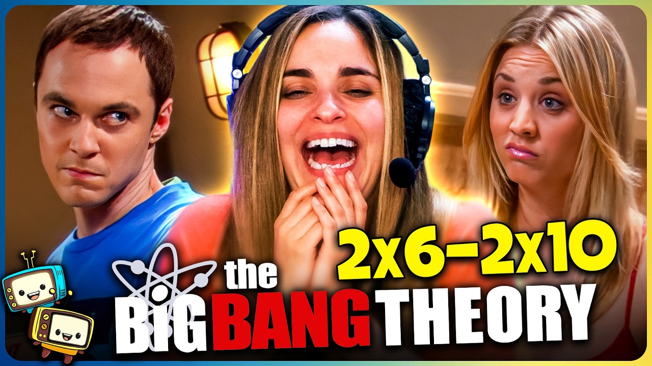 THE BIG BANG THEORY (2008) Season 2 Episodes 2x6, 2x7, 2x8, 2x9, & 2x10 Reaction! | First Time Watch episode artwork