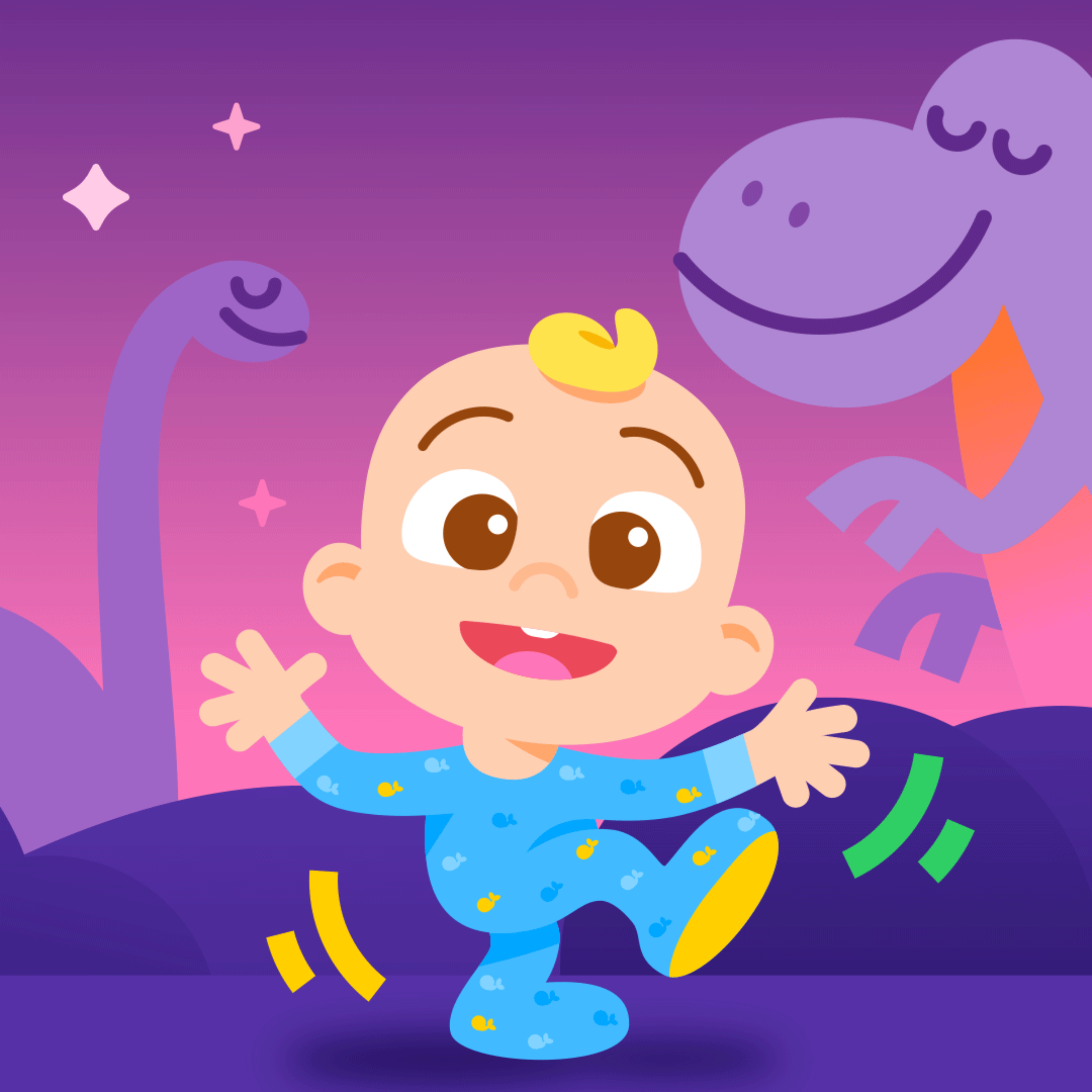 Wiggle To Wind Down - CoComelon & Headspace - Podcast for Kids