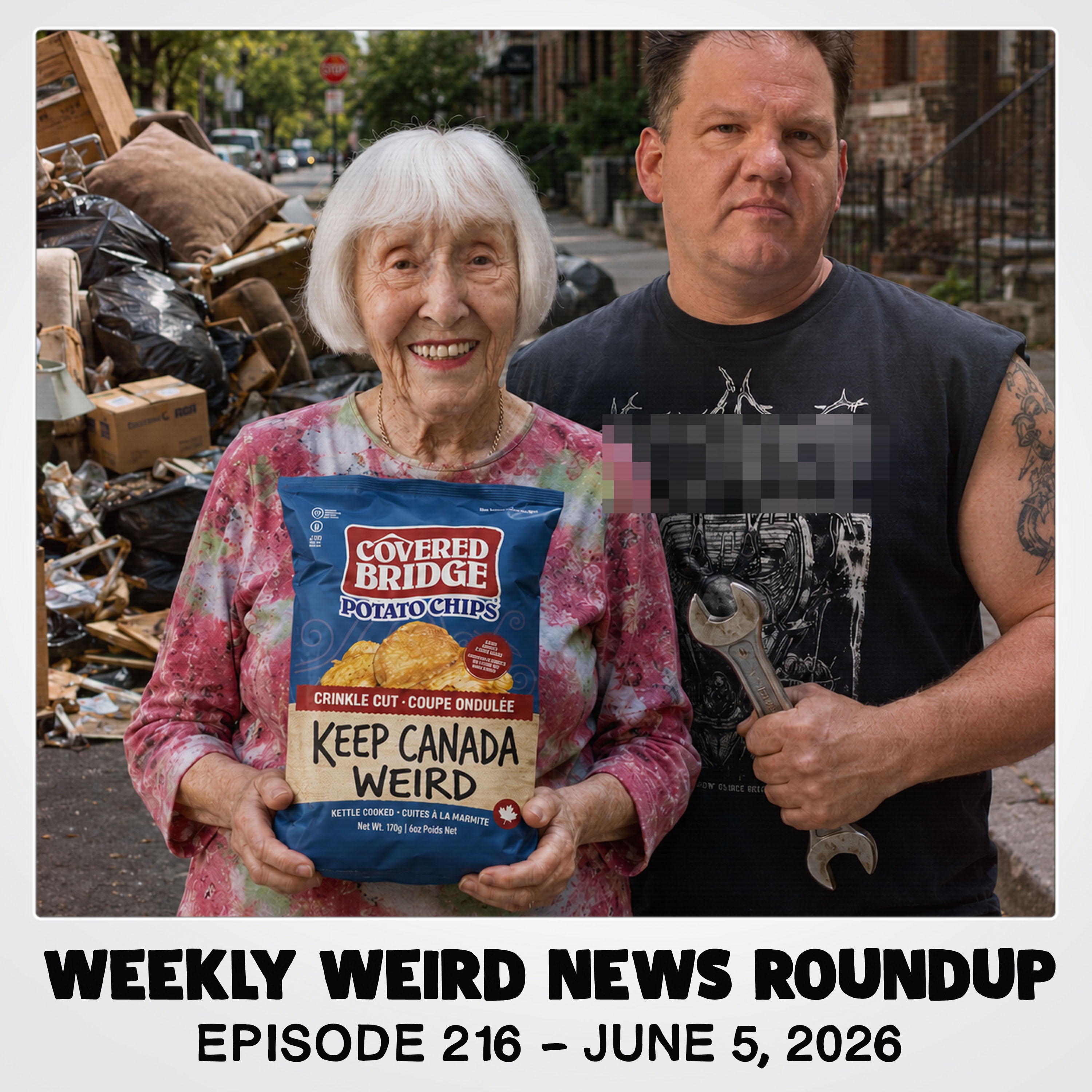 KEEP CANADA WEIRD - 216 - 2026/06/05 - a Stove, a Lotto, Stinky Places in New Brunswick, and Marrying Spencer