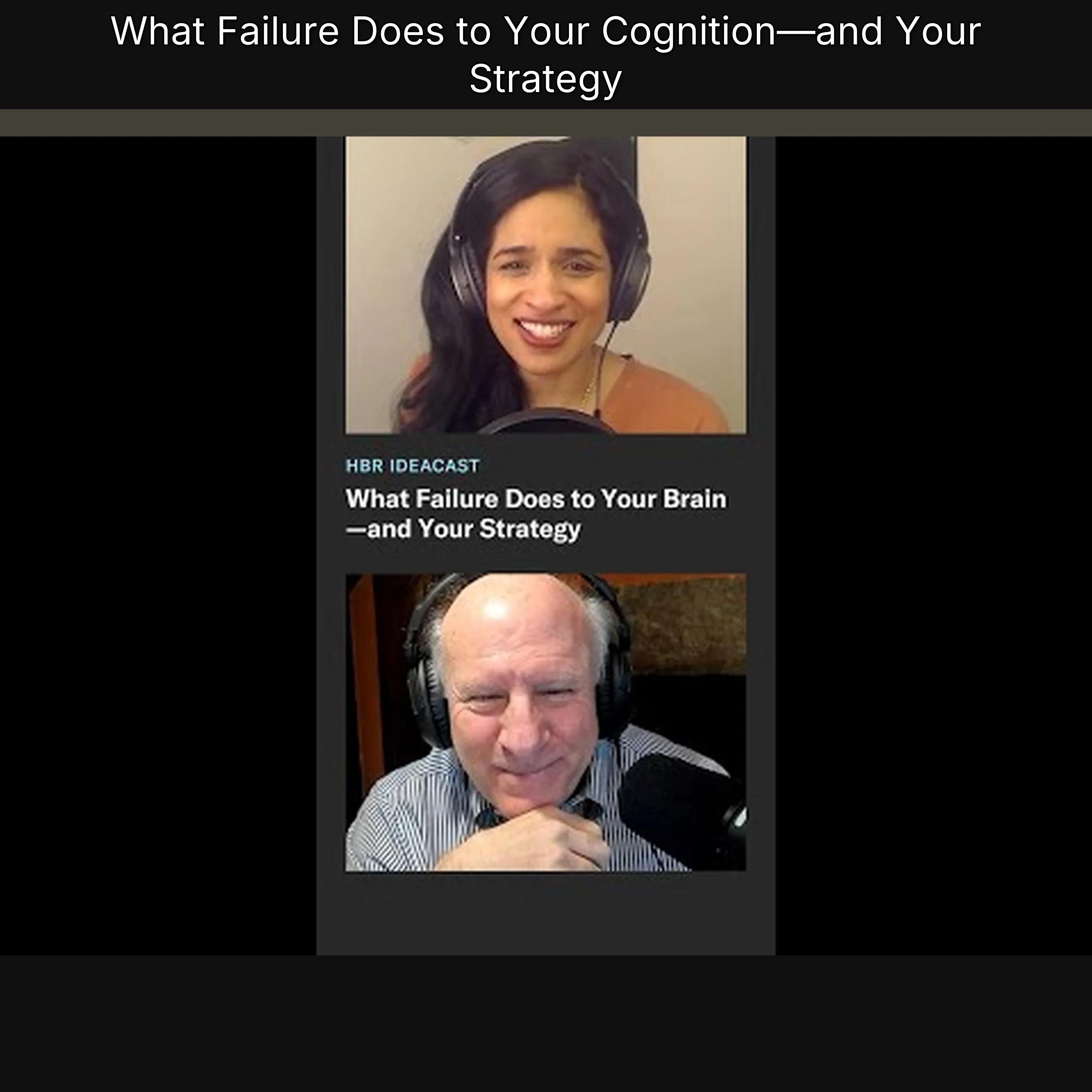 What Failure Does to Your Cognition—and Your Strategy episode artwork