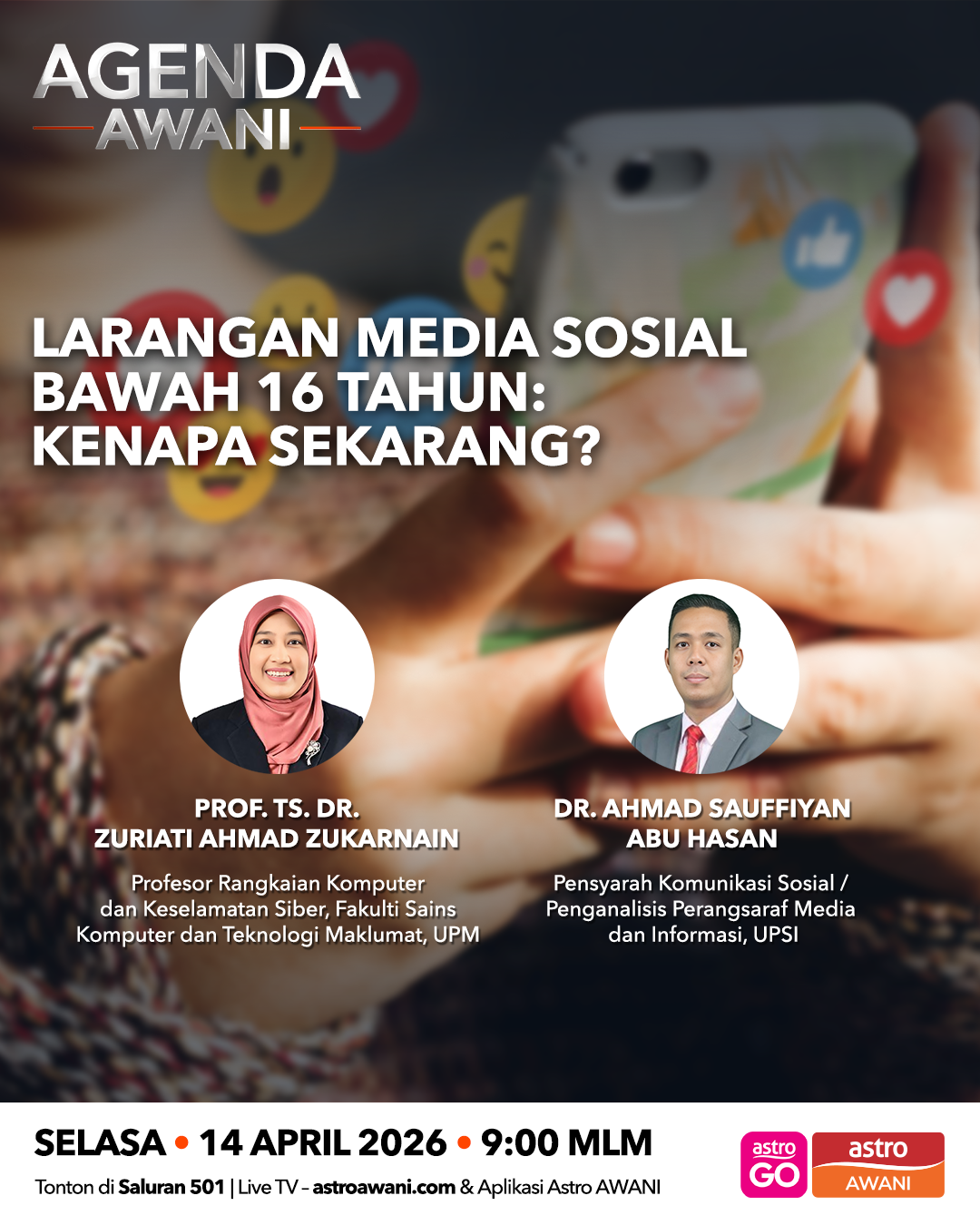 Agenda AWANI: Larangan media sosial bawah 16 tahun | Kenapa sekarang?