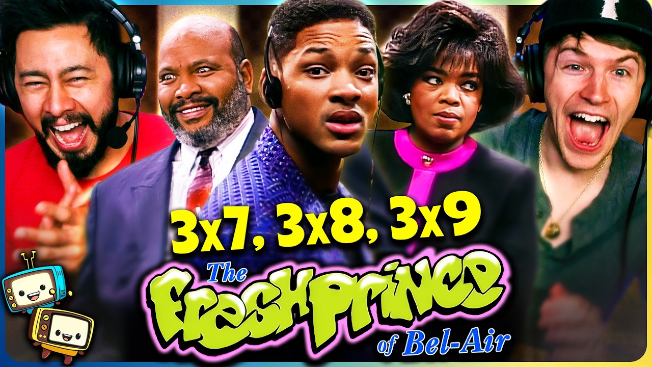 THE FRESH PRINCE OF BEL-AIR (1992) 3x7, 3x8 & 3x9 Reaction! | Will Smith w/ Jaby Koay episode artwork