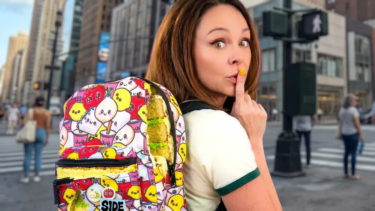 I Wore This Backpack CAKE In Public. Here's What Happened.