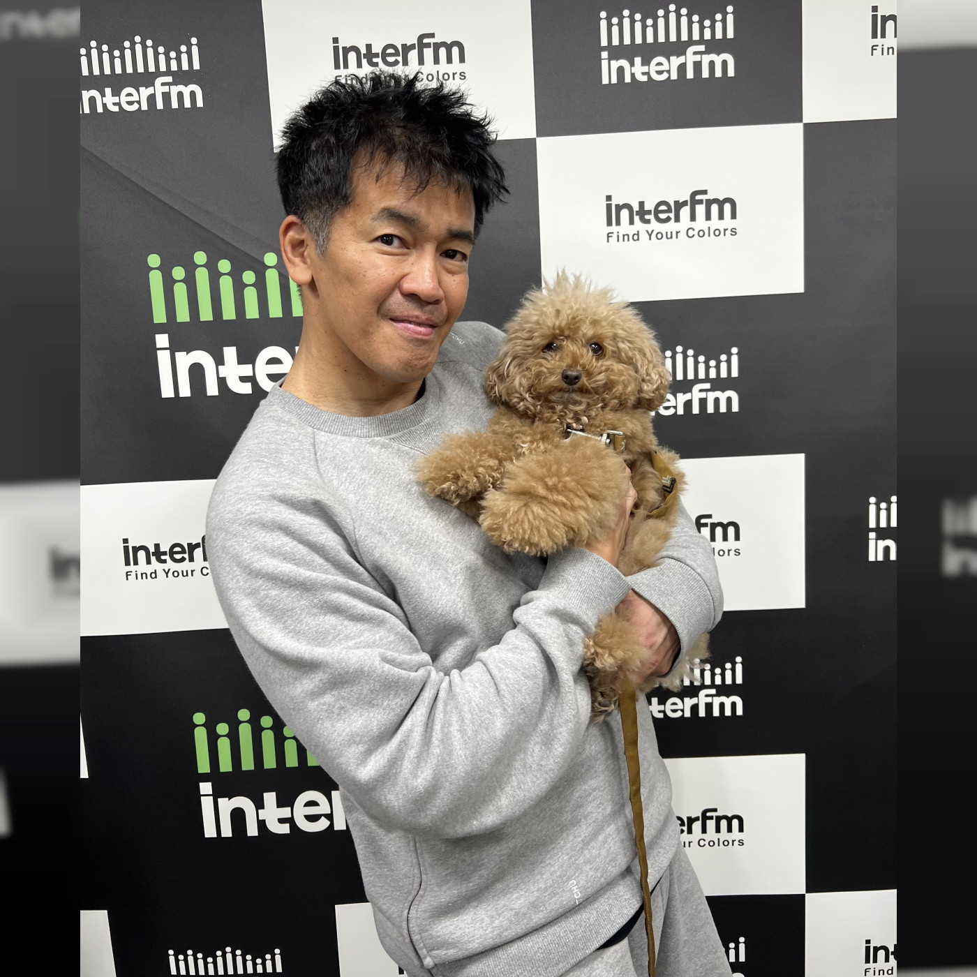 朝みみ！トーク　百獣の王🦁武井壮さんに抱かれたTECO🐶羨ましいぞ！