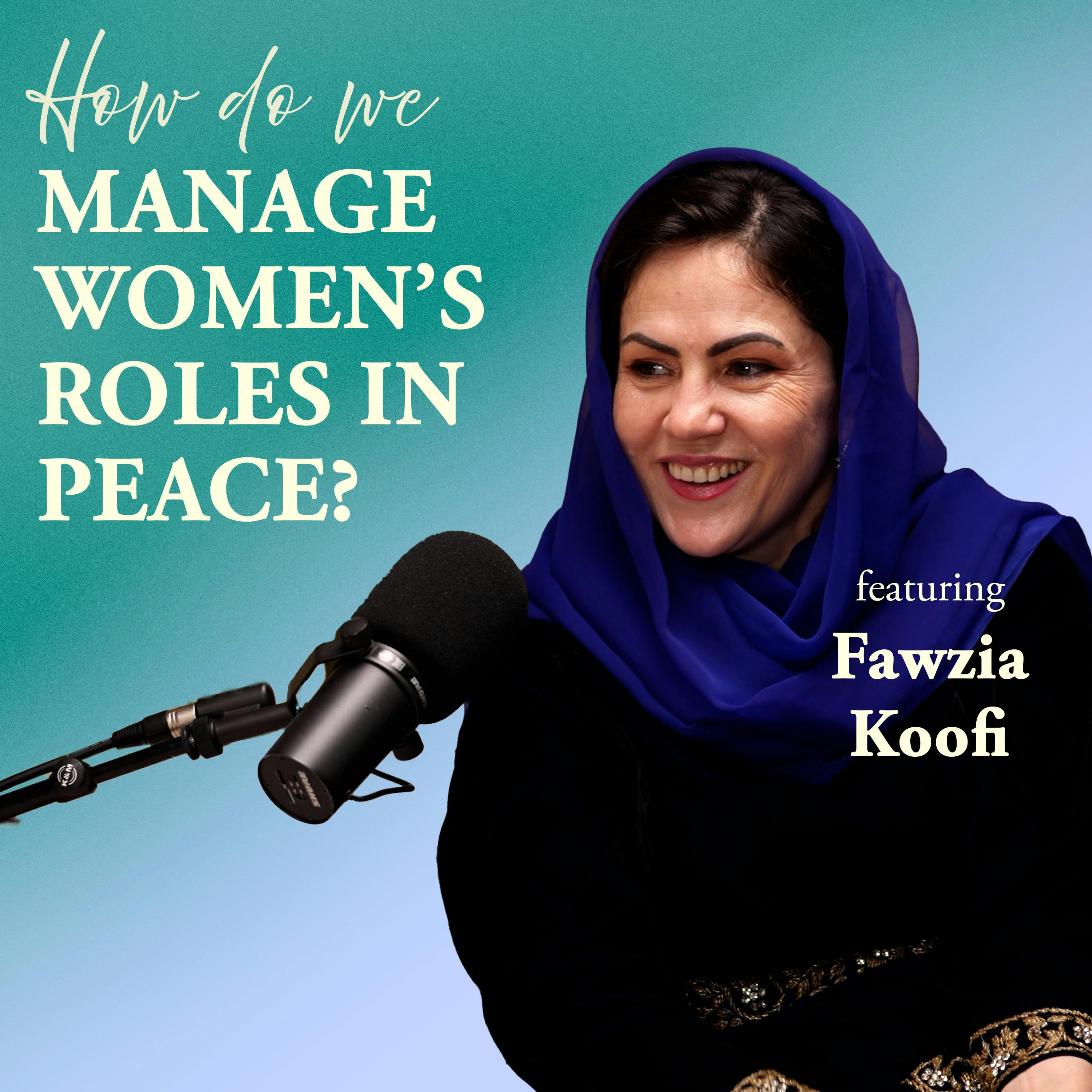 How Do We Manage Women’s Roles In Peace?