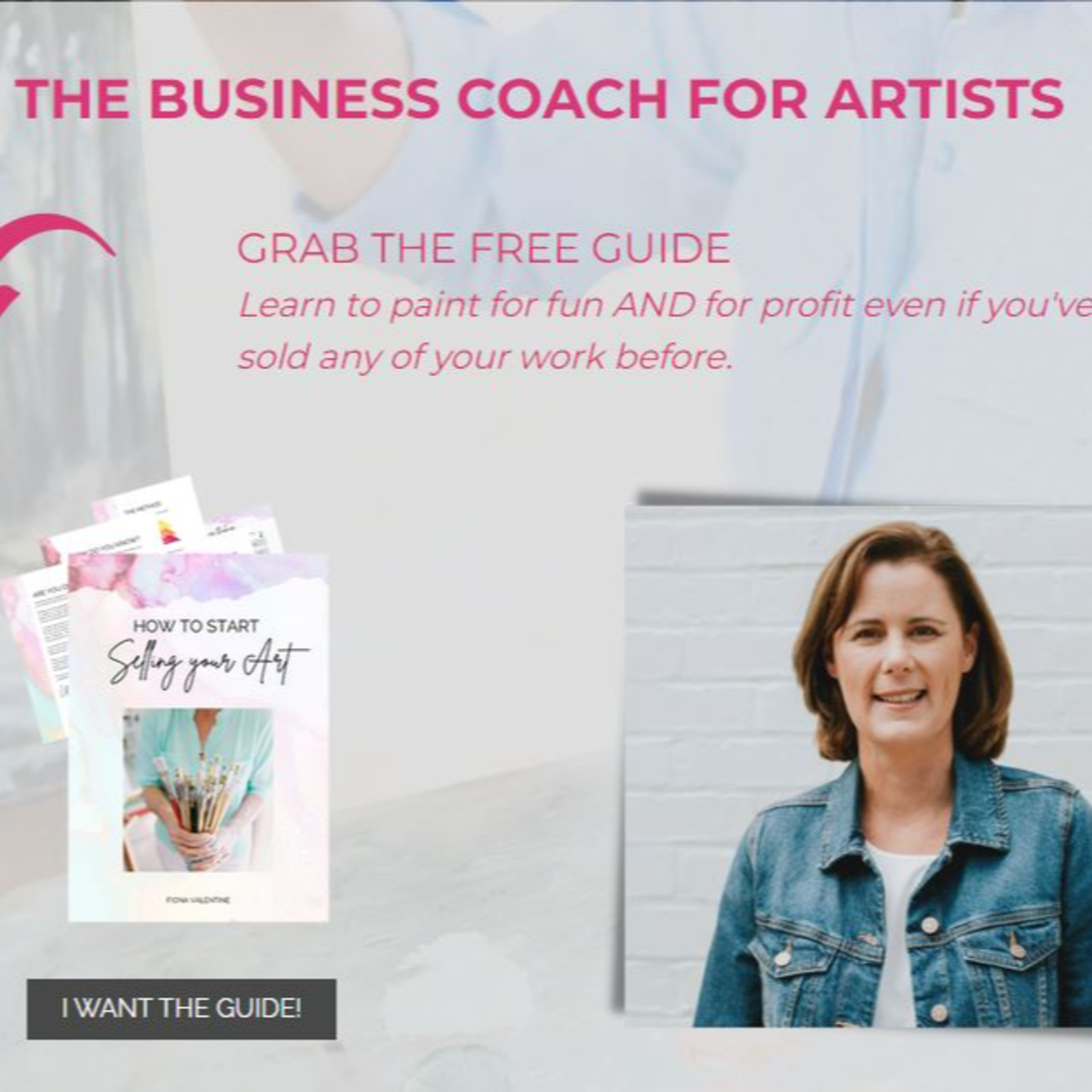 Australian-based Artist & Business Coach for Artists Fiona Valentine