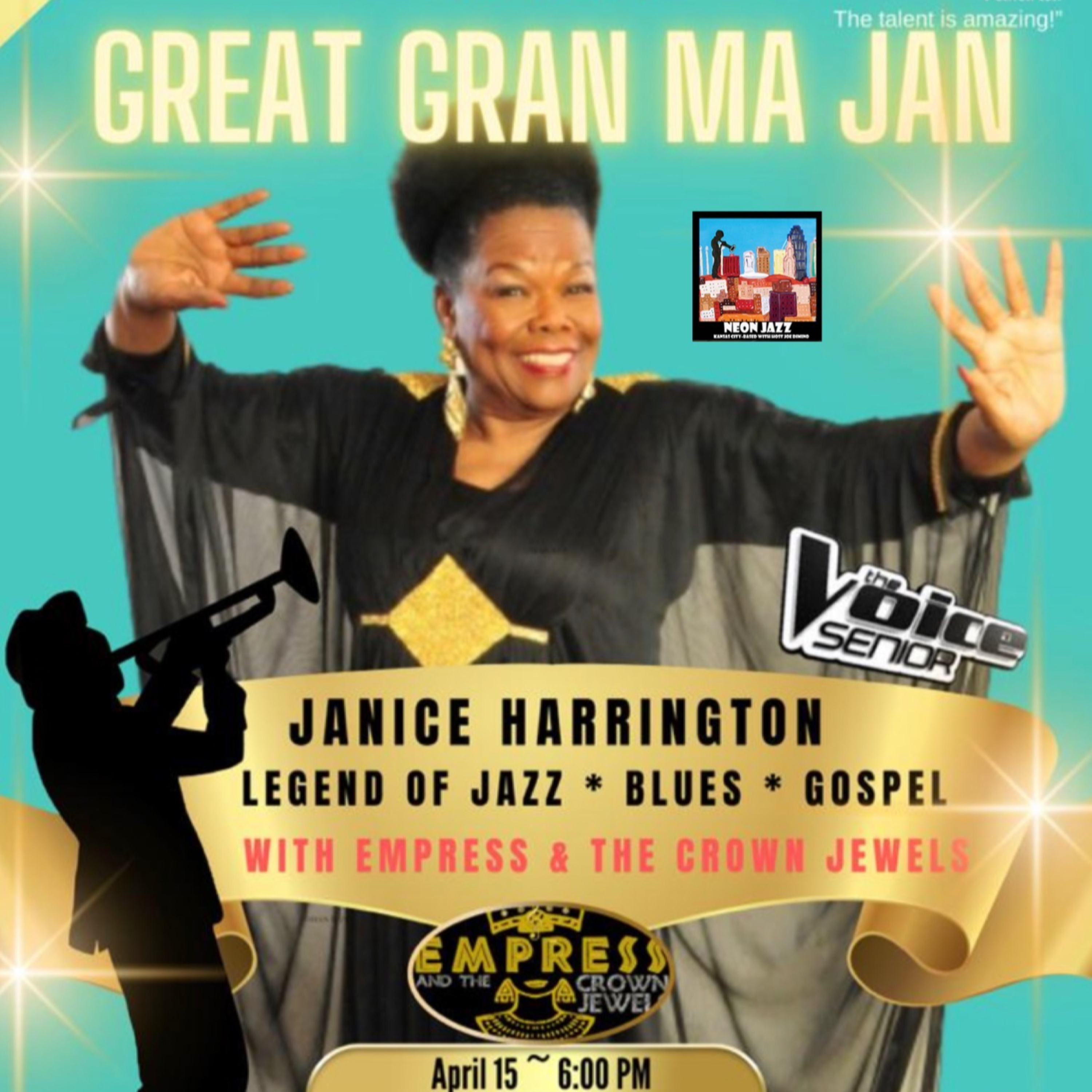 Legendary Jazz & Blues Singer Janice Harrington episode artwork