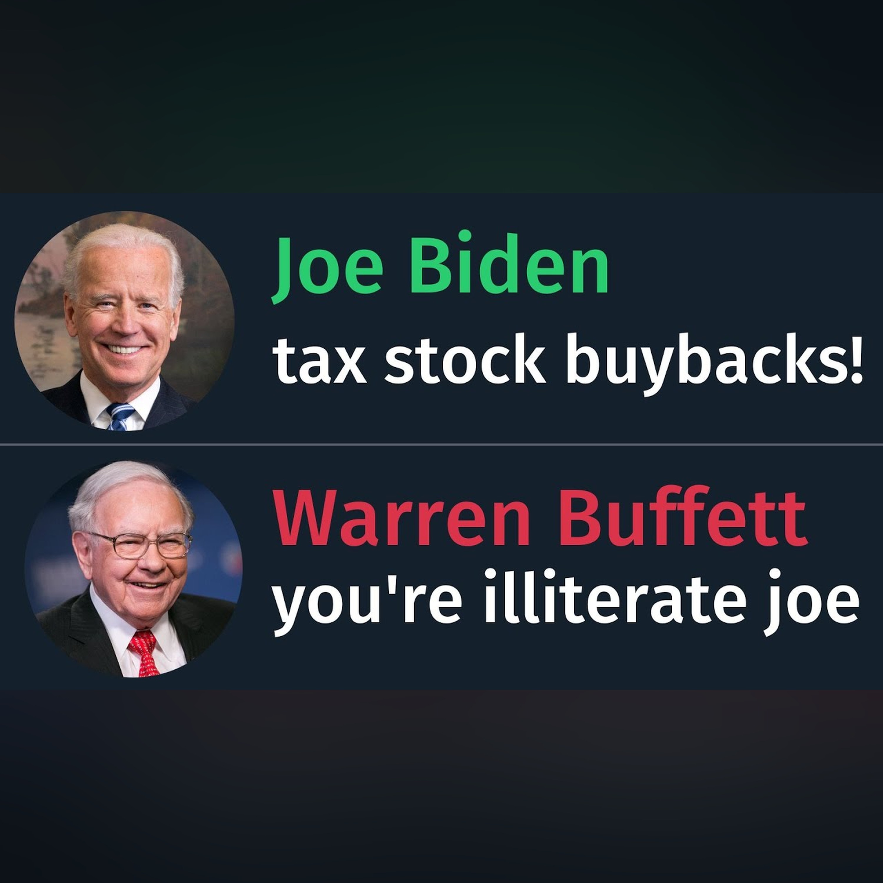 Warren Buffett Fires Shots at ‘Economic Illiterate’ Joe Biden episode artwork