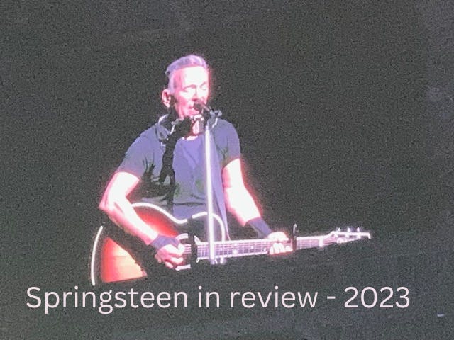 Springsteen Year in Review - 2023