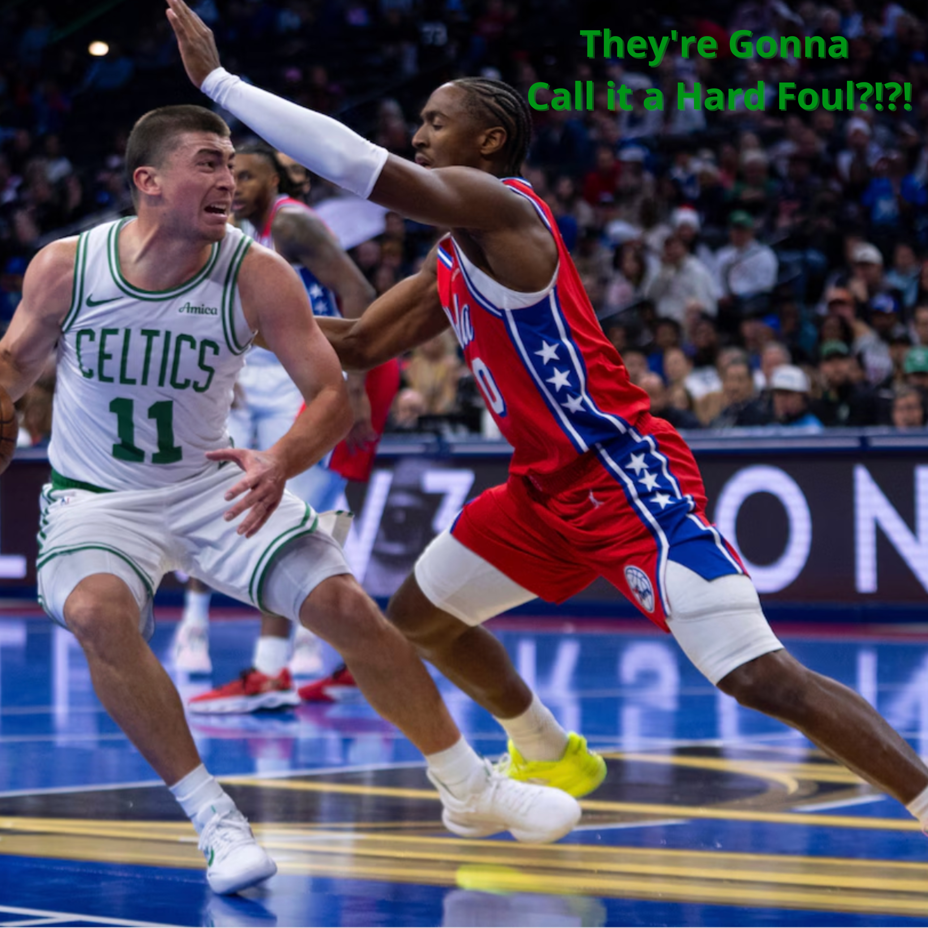 They\'re Gonna Call It A Hard Foul?!