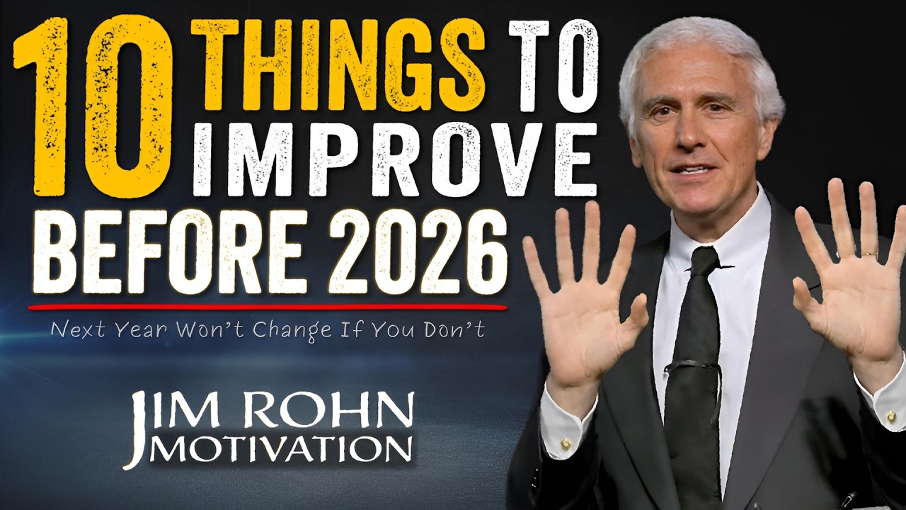10 Things You Must Improve Before 2026 | Jim Rohn Motivation