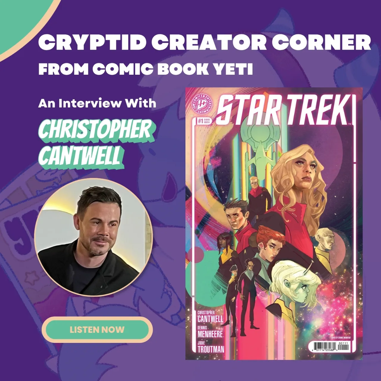 Christopher Cantwell Interview - Star Trek episode artwork