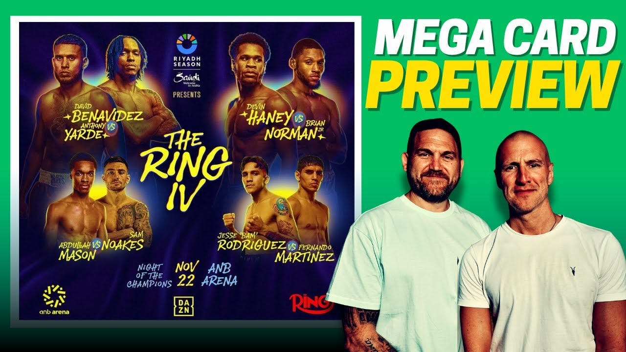 "WHAT A CARD!" Benavidez, Yarde, Rodriguez, Martinez, Norman Jr, Haney, Noakes, Mason BOXING PREVIEW "WHAT A CARD!" Benavidez, Yarde, Rodriguez, Martinez, Norman Jr, Haney, Noakes, Mason BOXING PREVIEW