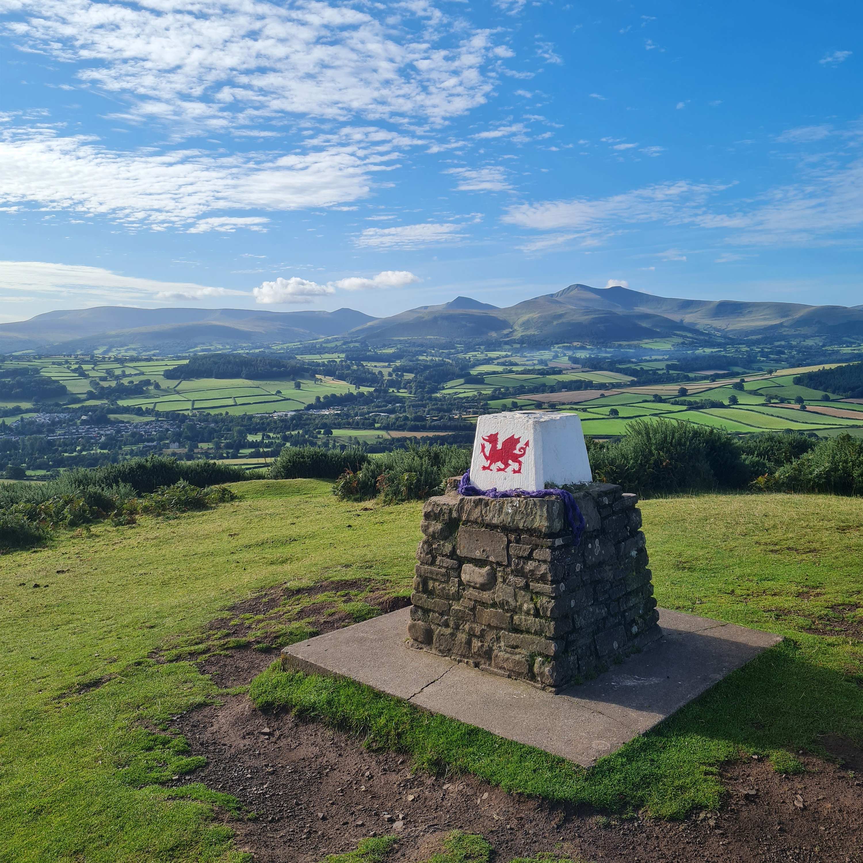 266. Take an early morning walk to explore a hillfort in the Bannau Brycheiniog