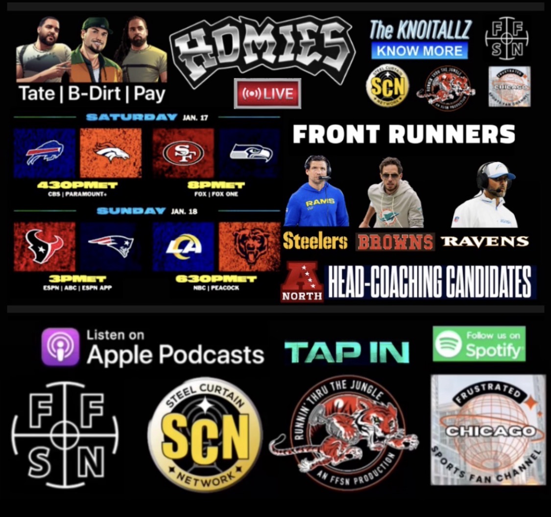 Homies: NFL Divisional Round | AFC North Head Coaching Vacancies