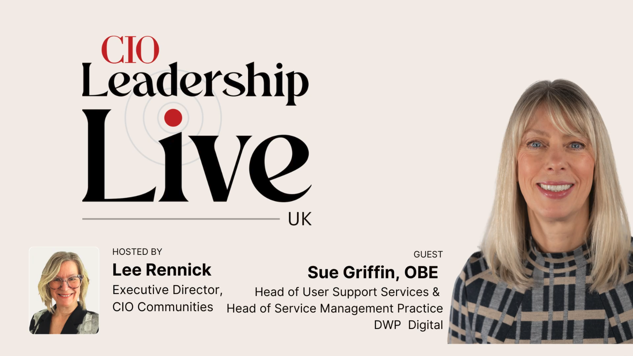 Episode 22: DWP Digital’s Sue Griffin, OBE