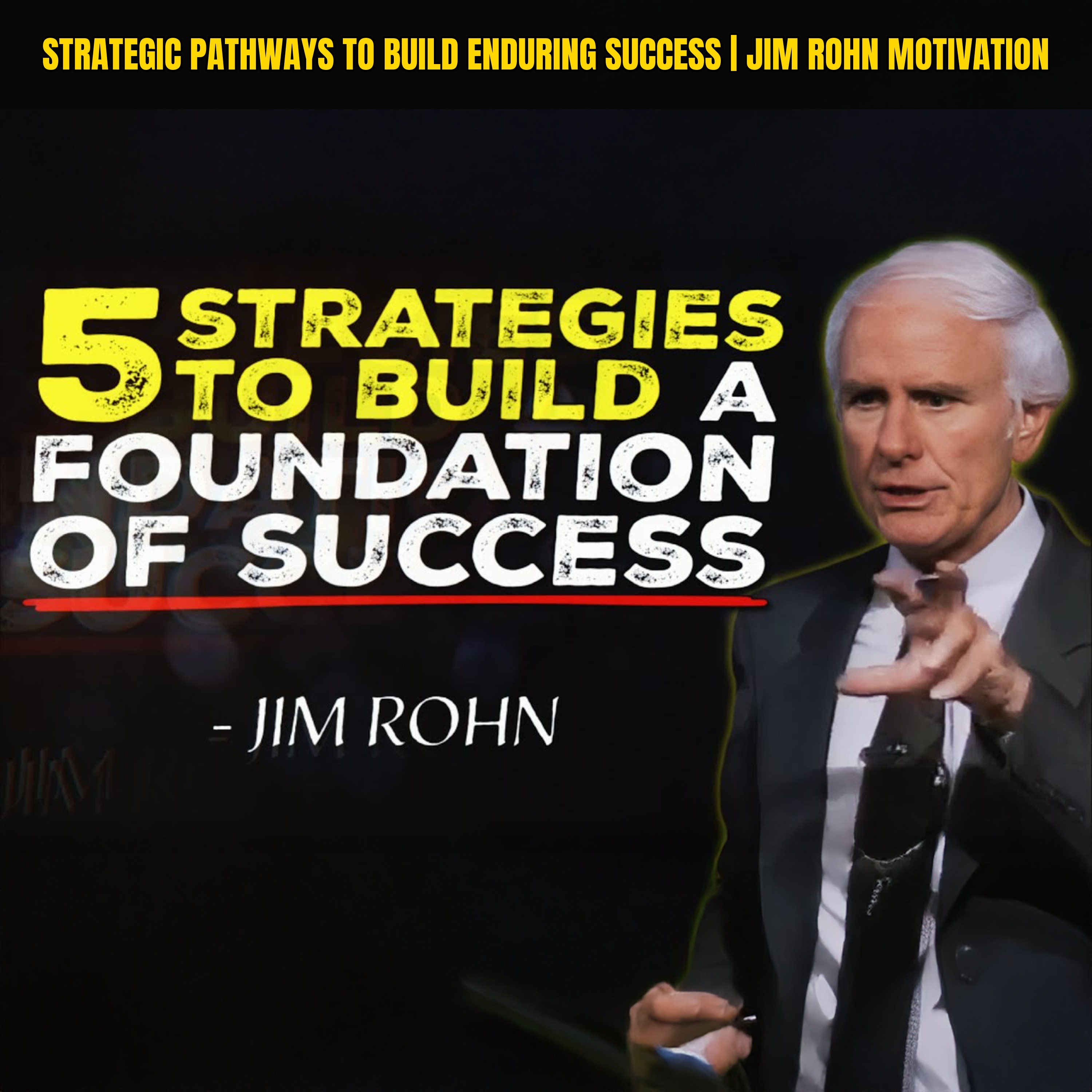 Strategic Pathways to Build Enduring Success | Jim Rohn Motivation episode artwork
