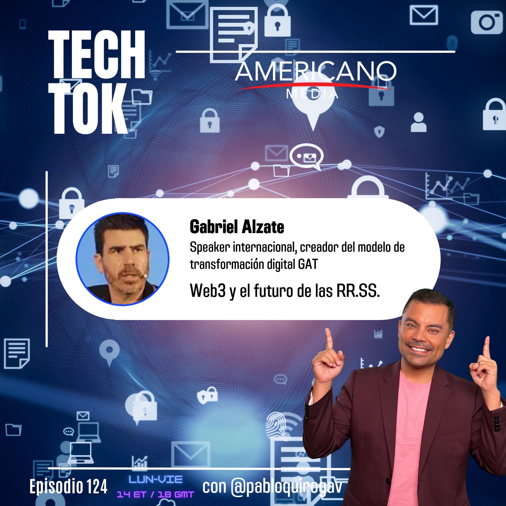 EP124: Transformación Digital y el futuro de las Redes Sociales episode artwork