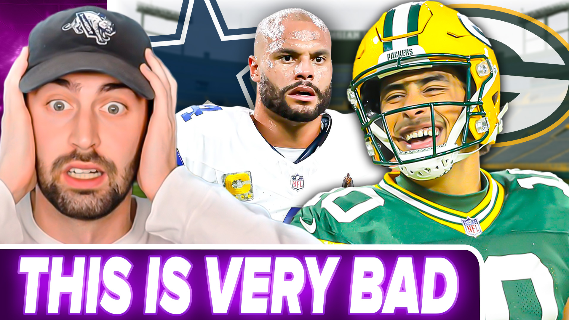 THIS IS BAD: Packers DOMINATE Cowboys, Jordan Love MVP form + NFL Week 6 Reaction episode artwork