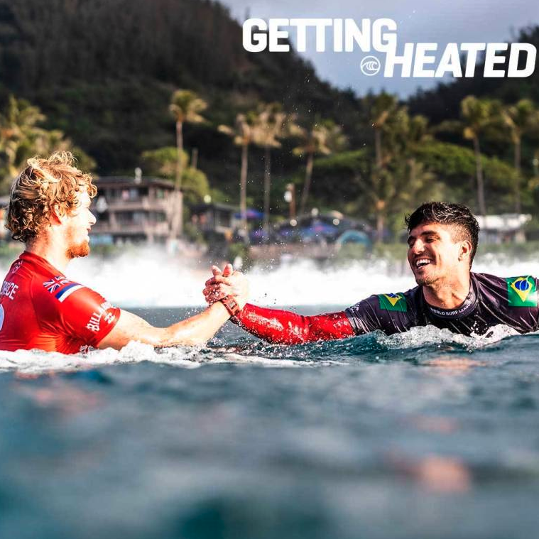 Getting Heated with Mick Fanning and Ross Williams