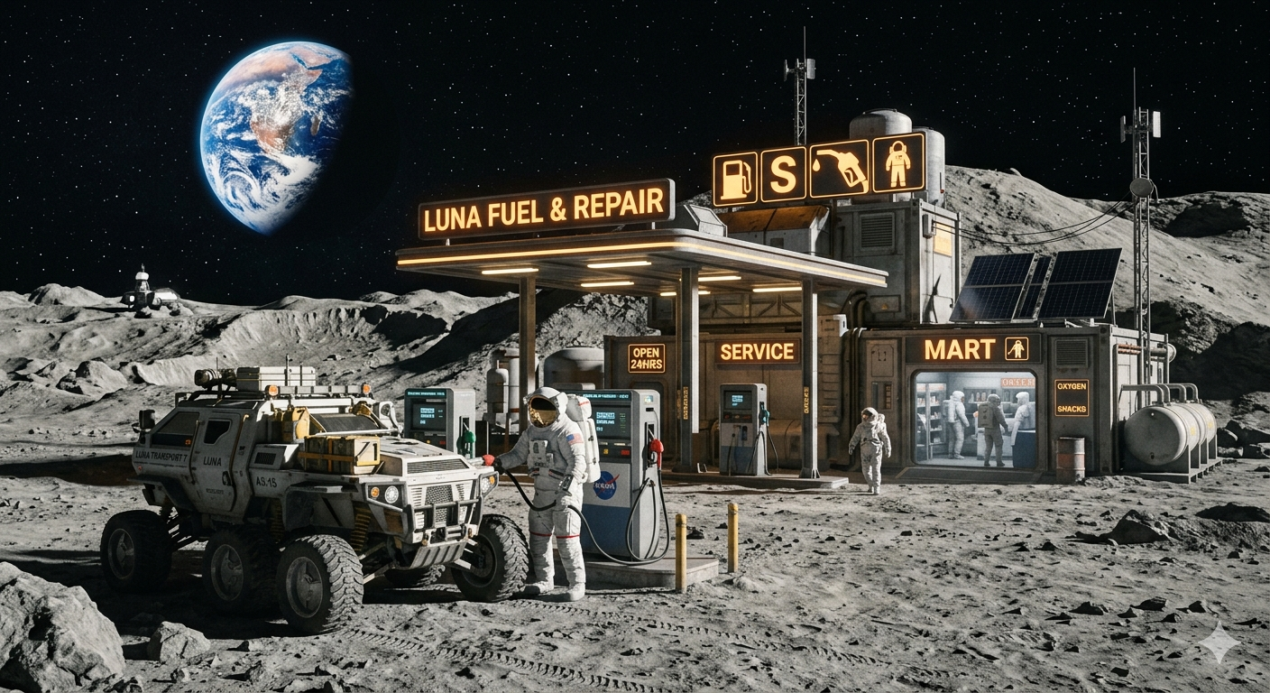 La Luna, lleno por favor