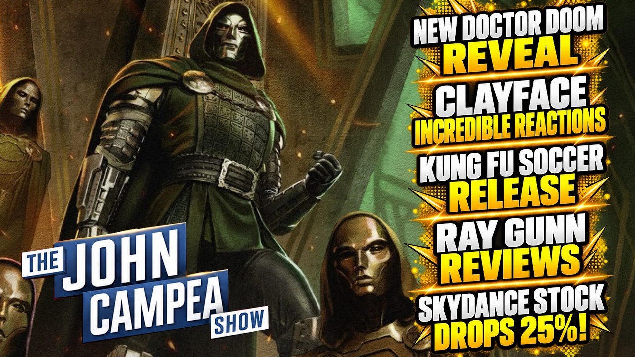 Doctor Doom Henchman Boris Revealed, Clayface Gets Great Reviews - The John Campea Show