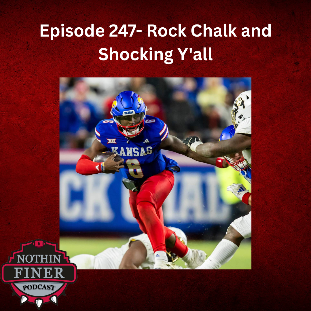 Episode 247- Rock Chalk and Shocking Y'all episode artwork