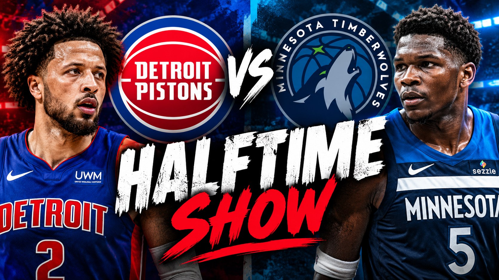 Pistons vs T_Wolves Halftime Show episode artwork