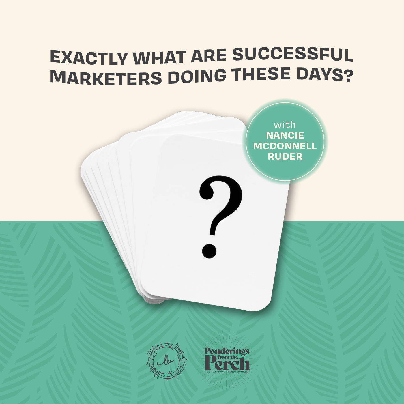 Exactly What are Successful Marketers Doing These Days? with Nancie McDonnell Ruder episode artwork