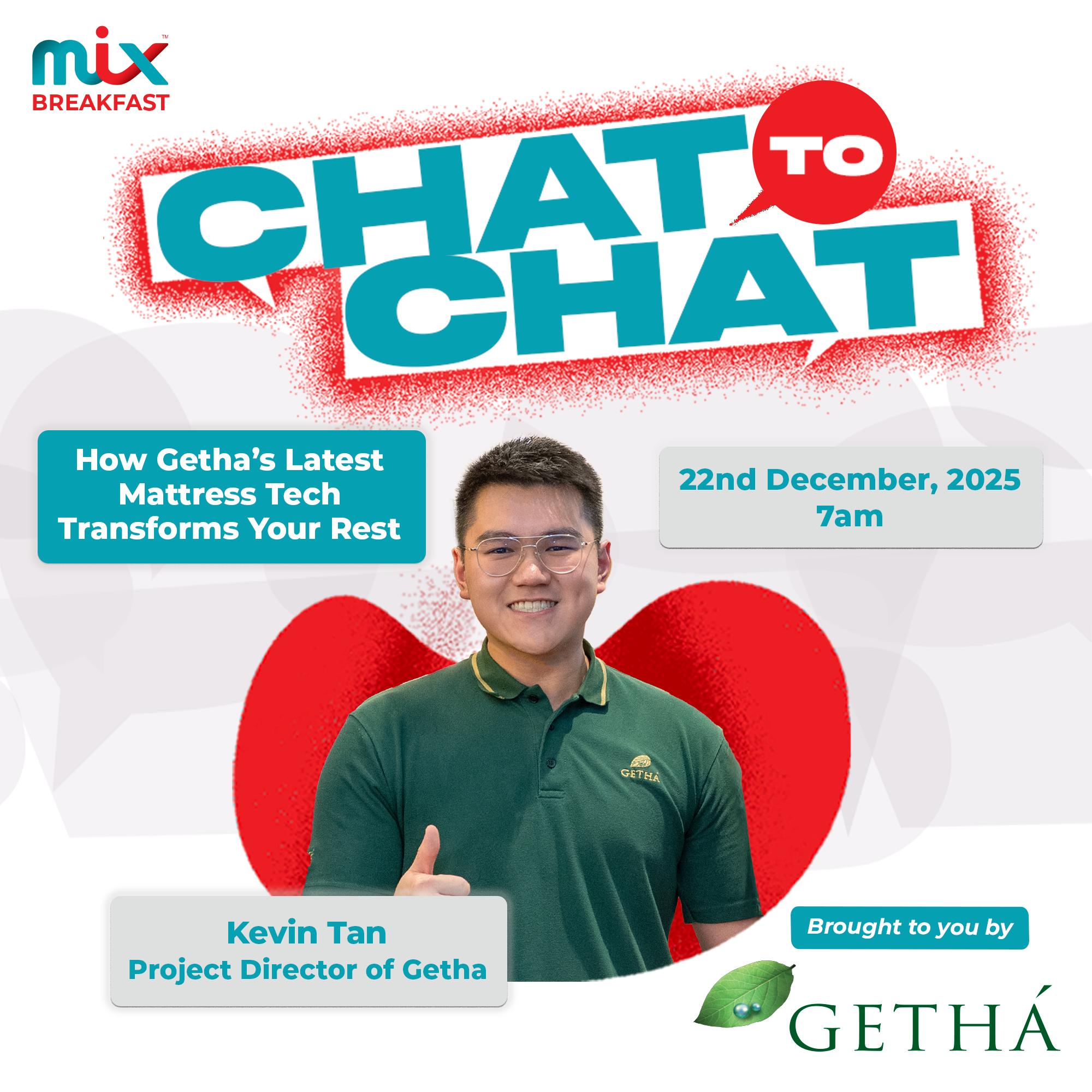 MIX | Chat to Chat - How Getha’s Latest Mattress Tech Transforms Your Rest