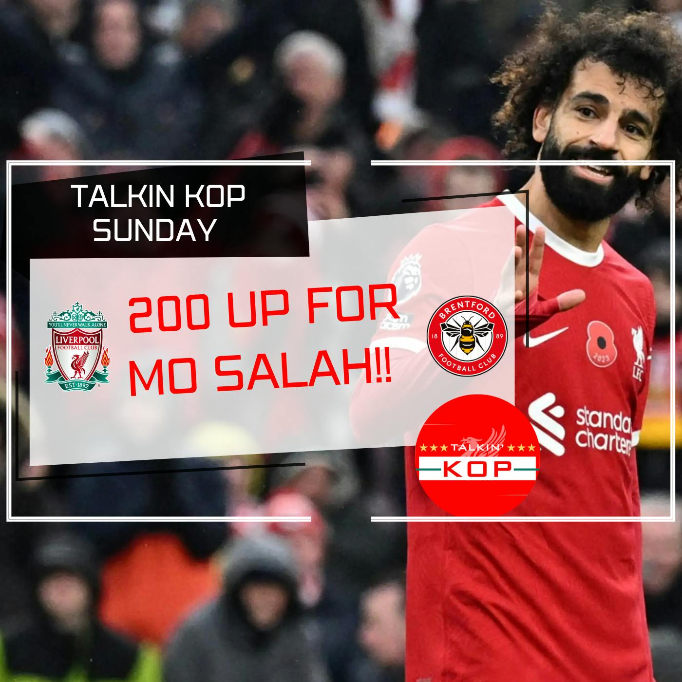 200 Up For Mo Salah | Liverpool 3 Brentford 0