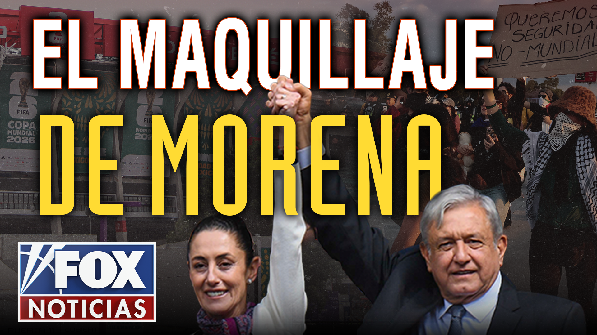 El maquillaje de Morena ante la realidad en México