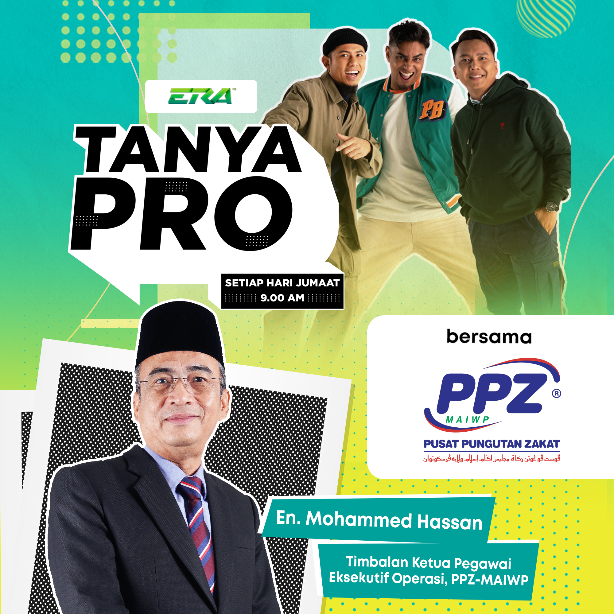 ERA | 3PE BERSAMA PUSAT PUNGUTAN ZAKAT MAIWP | 3 PAGI ERA