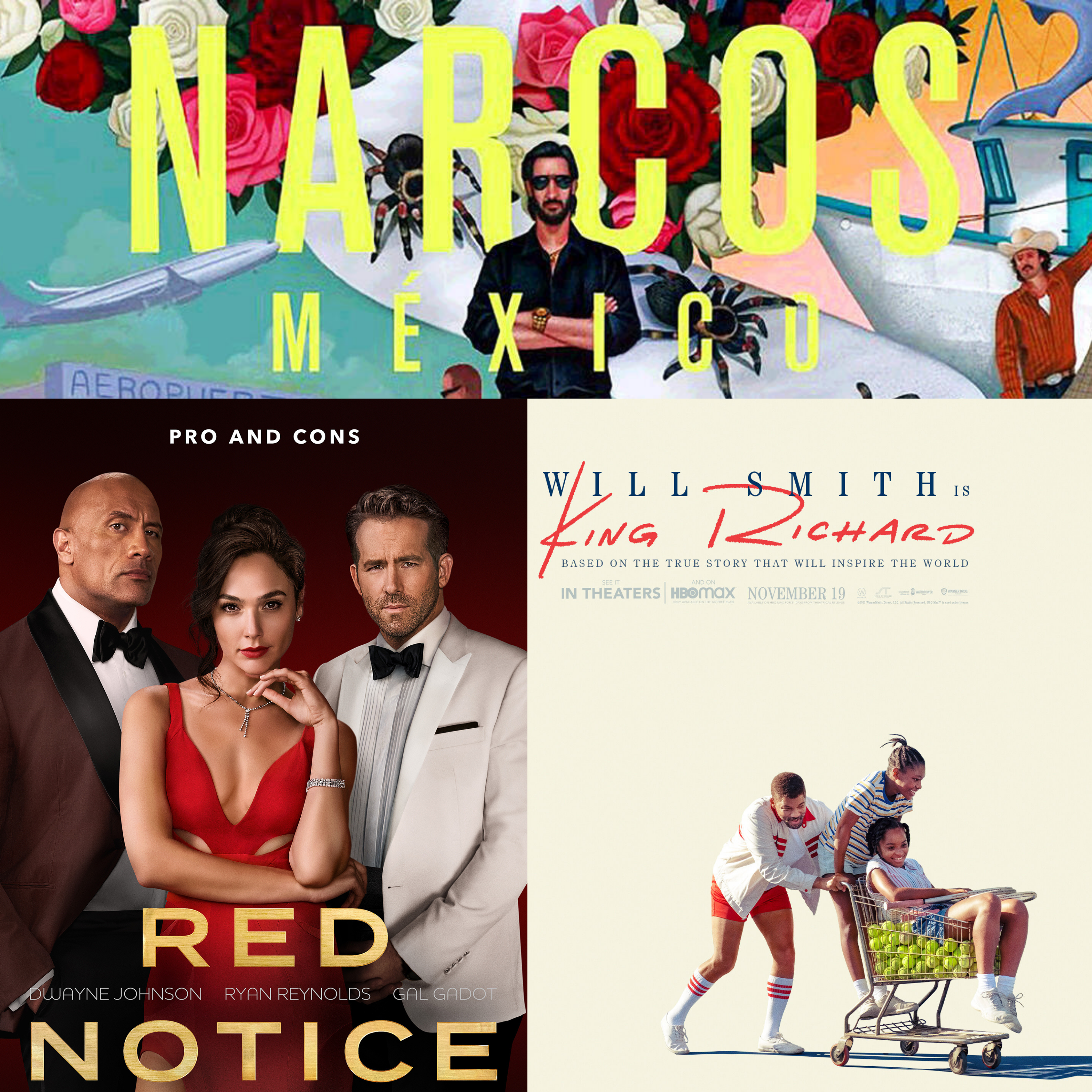 Narcos: Mexico T3, Red Notice y King Richard - El Vistazo #19 episode artwork