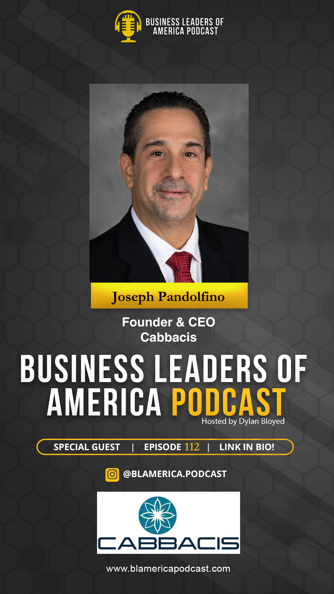 Joseph Pandolfino - Founder & CEO of Cabbacis episode artwork