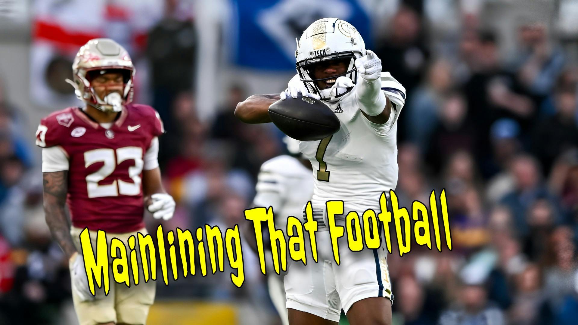 Mainlining That Football Mainlining That Football