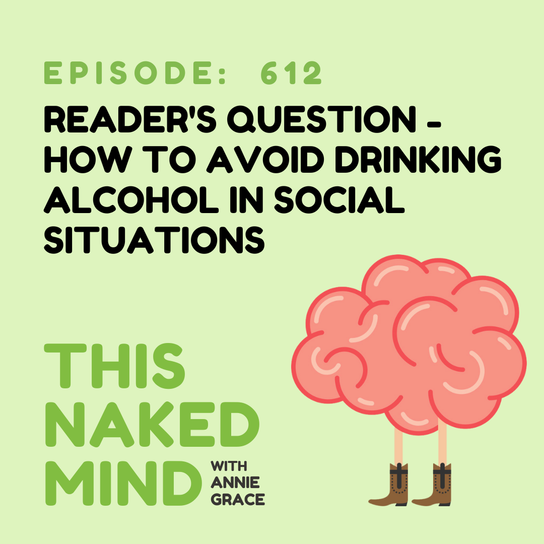 EP 612: Reader's Question - How To Avoid Drinking Alcohol in Social Situations