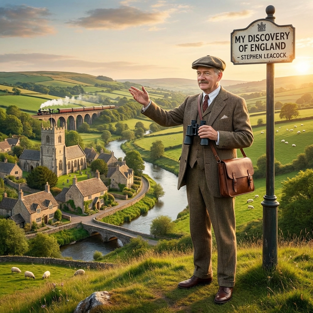 My Discovery of England by Stephen Leacock ~ Full Audiobook [comedy]