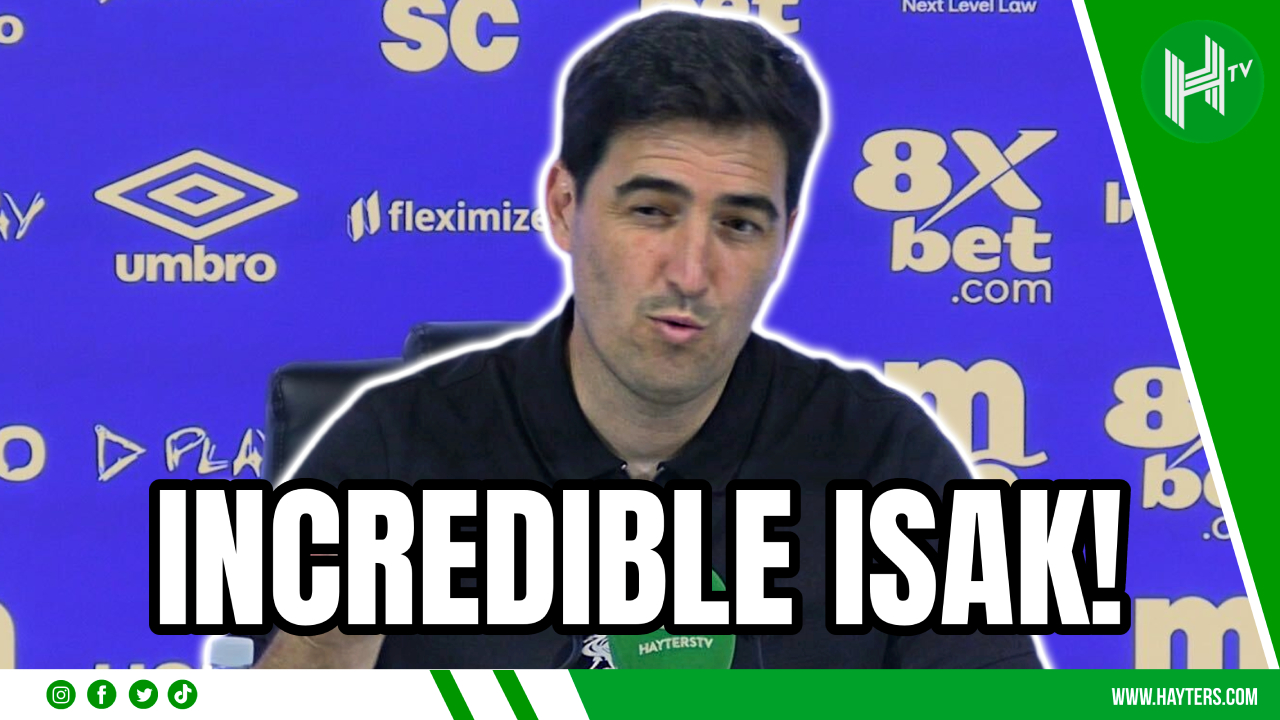 Isak WILL produce GOALS! l Andoni Iraola l Ipswich 0-2 Liverpool