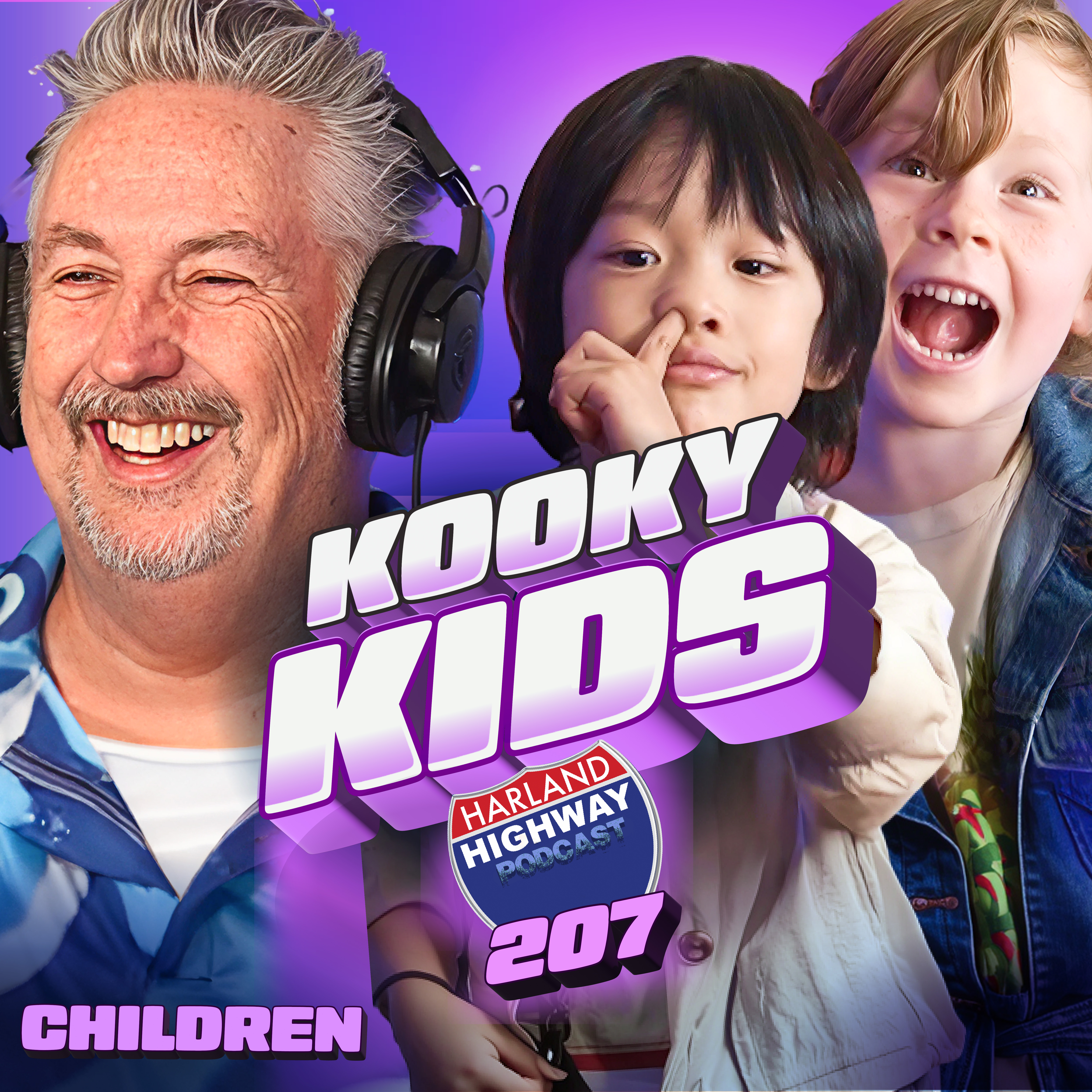 CRAZY, WHACKY, KIDS - These fun filled kids have all kinds of fun stories and jokes for Harland!