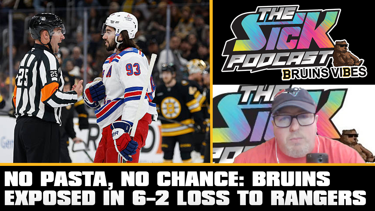 Bruins Vibes #19 - No Pasta, No Chance: Bruins Exposed in 6–2 Loss to Rangers