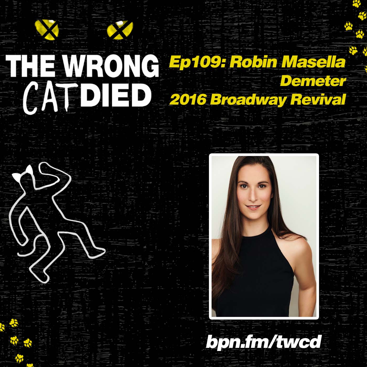 Ep109 - Robin Masella, Demeter on 2016 Broadway Revival & Swing in Bad Cinderella episode artwork
