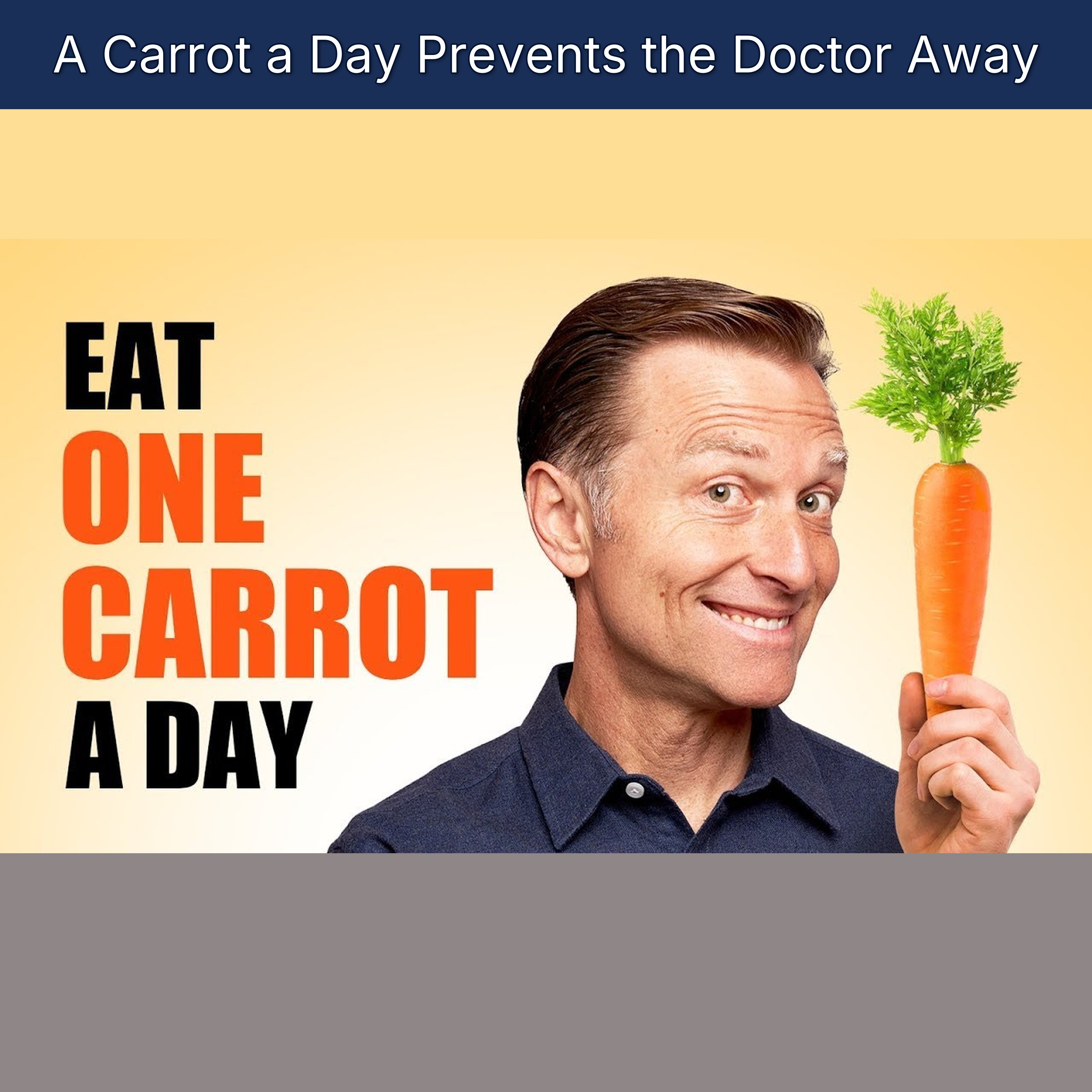 A Carrot a Day Prevents the Doctor Away episode artwork