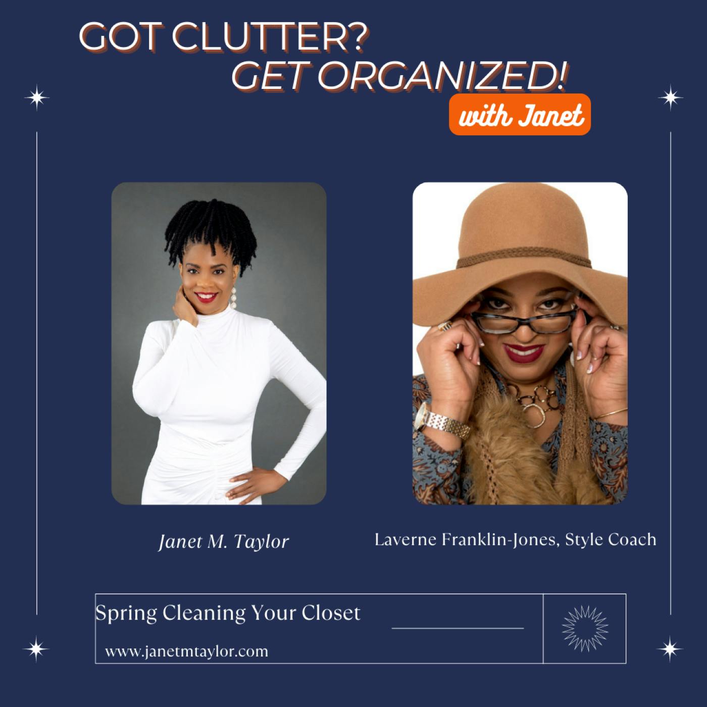 Spring Cleaning Your Closet with Laverne Franklin Jones, Wardrobe Stylist