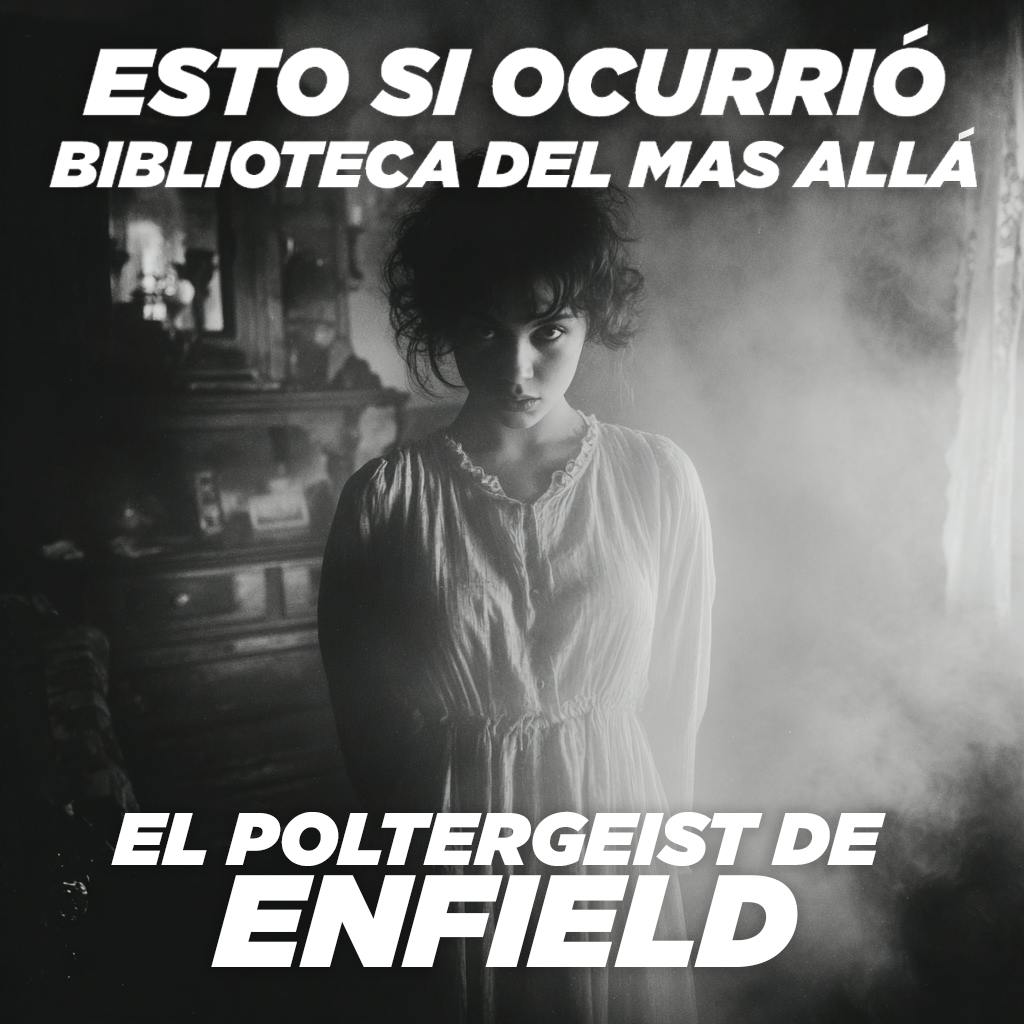 BIBLIOTECA DEL MAS ALLA - El Poltergeist de Enfield: La inspiración de "El Conjuro 2" que aterrorizó a toda Inglaterra en 1977 BIBLIOTECA DEL MAS ALLA - El Poltergeist de Enfield: La inspiración de "El Conjuro 2" que aterrorizó a toda Inglaterra en 1977